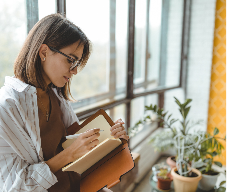Woman Journaling